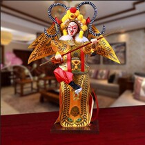 Chinese style silk man gift to give foreigners handicraft facial makeup monkey ornaments Peking opera character Sun Wukong doll