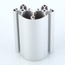 8840R aluminum profile European standard industrial aluminum profile 8840R aluminum alloy profile corner aluminum profile semi-circular aluminum profile