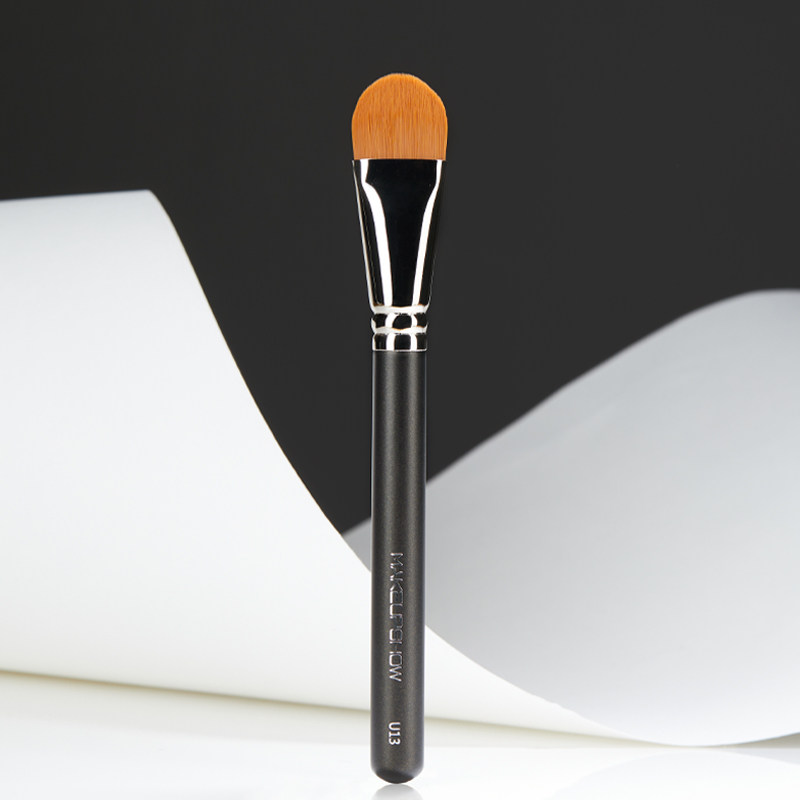 The Phantom Card Show Tongue Type Powder Bottom Brush Not Eat Powder Makeup Brushed Special Powder Bottom Liquid Brush Flawless Brush Flat Head Upper Makeup Brush U13