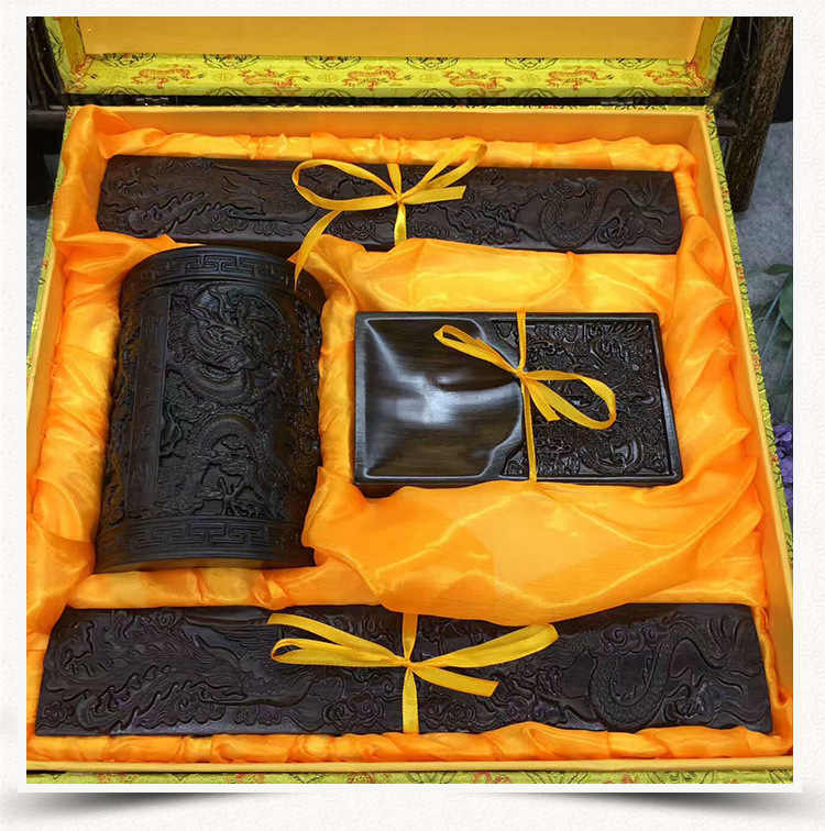 【伝々】dg637 時代 硯 桃文 中国 唐物 文房四宝 書道具 端渓 文房四宝套装价格_文房四宝套装图片- 京东