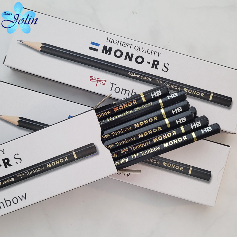 Spot Japan tombow Dragonfly MONO RS Advanced Writing Painting Primary School Students Wood Pencil HB 2H Import