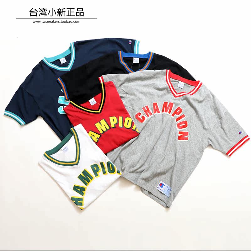 19SS CHAMPION Japanese version loose short-sleeved T-shirt American football jersey C3-P313