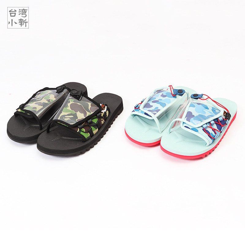 Joint 2019SS BAPE X SUICOKE DAO camouflage casual trend slippers SK19195APE