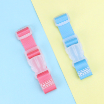 Traveling luggage external strap boarding pass luggage strap luggage buckle strap holder packing strap