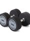 Gym-Specific Dumbbells, Pu Odorless Fixed Rubber-Coated Pure Steel Dumbbell Set, Fitness Equipment for Men, Weight Loss, Home Use