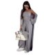 New European and American fashionable tube top cardigan top wide leg pants three piece set Fashion three piece set