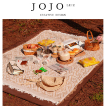 JOJOS L PD Spring picnic mat outdoor ins moisture-proof mat thickened cloth tent floor mat丨Chunye