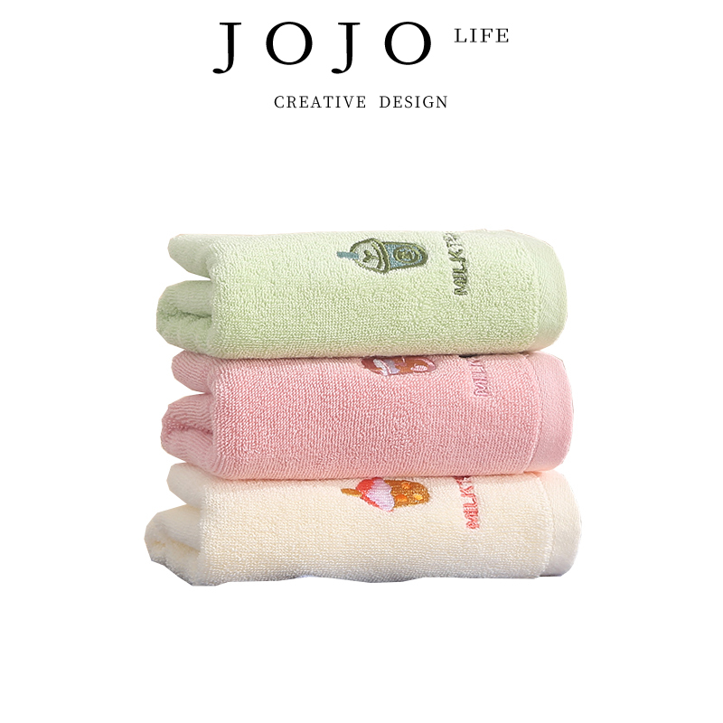Jojo's L. Pd.Sand. Towel for Face Washing, Pure Cotton, Household Use, All-Cotton Baby Towel | Sandstorm Jojo's L. Pd.Sand. Towel for Face Washing, Pure Cotton, Household Use, All-Cotton Baby Towel | Sandstorm