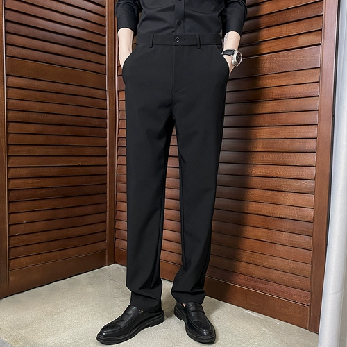 Осенние штаны, приталенный пиджак классического кроя для отдыха, костюм, в корейском стиле