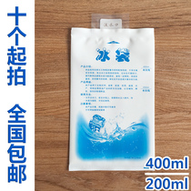 Water Injection Icing Bag 400ml200ml Food Fruit Medical Aquatic Seafood Freshness chilled and cold coated ice pack Customized