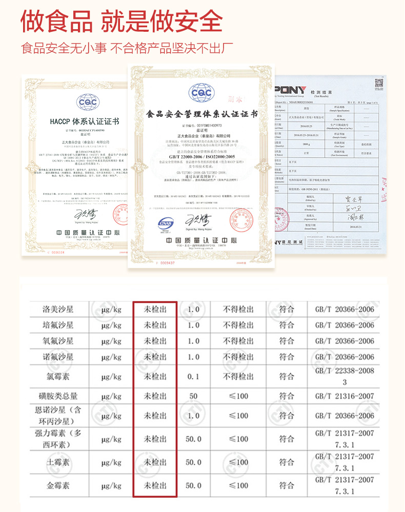 正大食品 菌菇三鲜/玉米猪肉蒸饺 460g*4袋 图7
