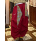 C2 homemade/waist butt curtain stacked casual pants for men and women, autumn loose and lazy jazz trousers wide-leg