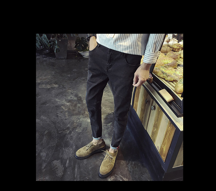 Jeans pour adolescent pieds Slim pour automne - Ref 1480696 Image 28