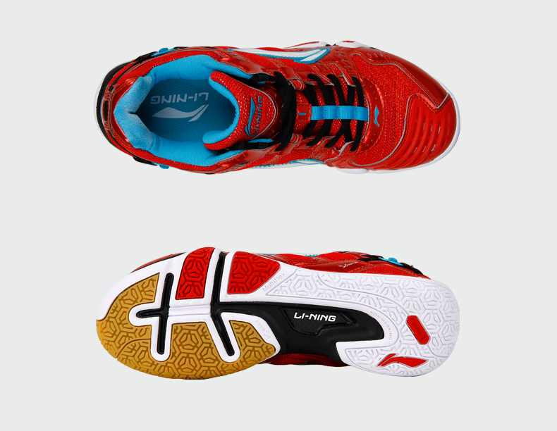 [Authentic] Giày cầu lông Li Ning Giày nam dán giày TD chống trượt mang giày thể thao AYAJ011 giày sneaker nữ chính hãng
