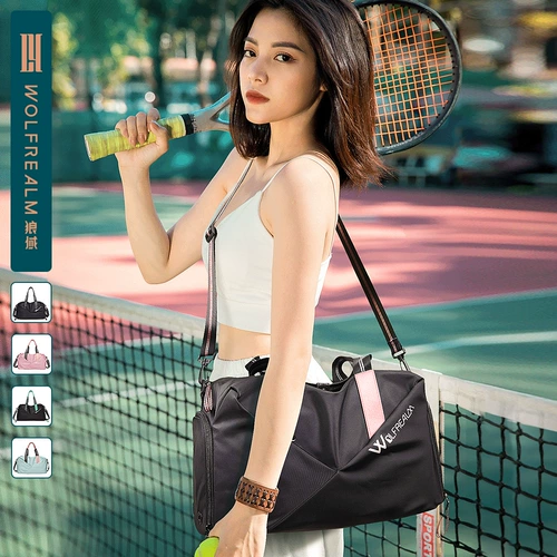 Спортивная сумка, сумка через плечо с разделителями для йоги для плавания, вместительная и большая сумка для путешествий