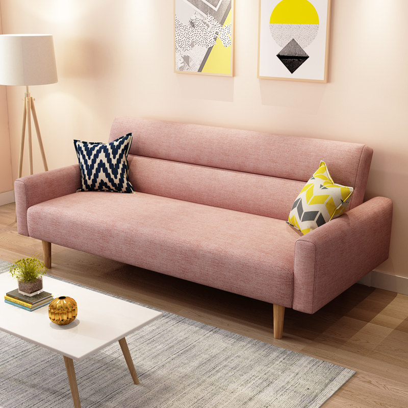 Minimalist modern small household type Folding Sofa Bed Dual-use Nordic Multifunction Living Room Single Double Trio Sloth Sofa sofa
