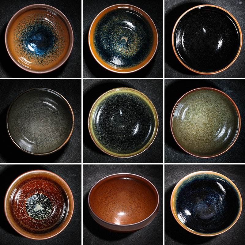 Jianji pure hand-made dragon kiln tea tea green tea margin original ferrous fetal cup cup tea cup