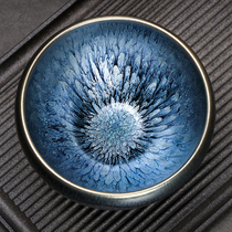 Ancient art tea Xuan Jianzhan pure handmade tea cup Hundred Flowers tea cup Master Cup Tea Cup Single Cup