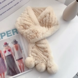 Двусторонний шарф, удерживающая тепло накидка, в корейском стиле