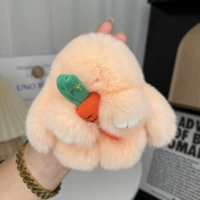 Рисовый розовый морковный кролик