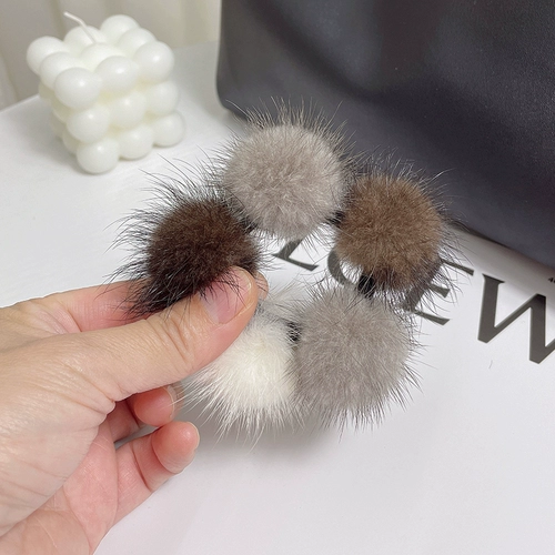 Фугу мяч, эластичный брендовый аксессуар для волос, милая плюшевая резинка, японские и корейские, популярно в интернете