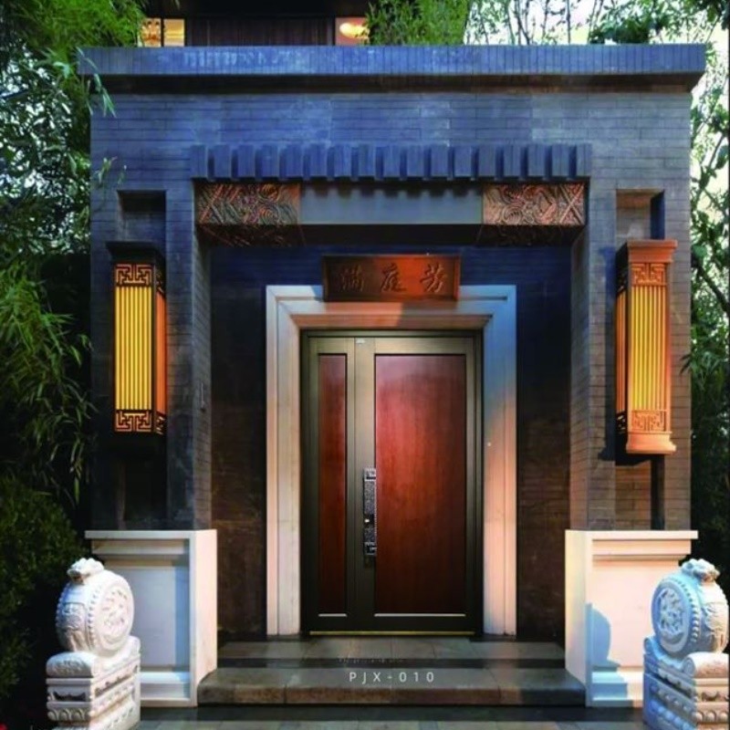 Carnauga Home Entrance Door Zinc Alloy Steel Sheet Steel Door door Xuanguan Living room Makeup Room Door PJX-010