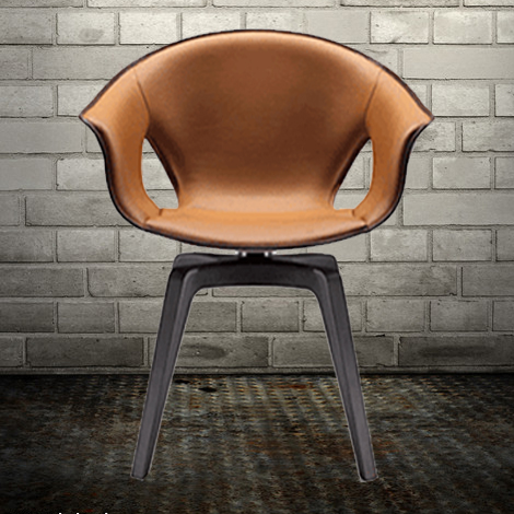 Nordic Light Extravaganza Classic Designer Ginger Chair Hotel Decent Board Room With Armchair Guests Negotiate Perforated Rotatable Dining Chair