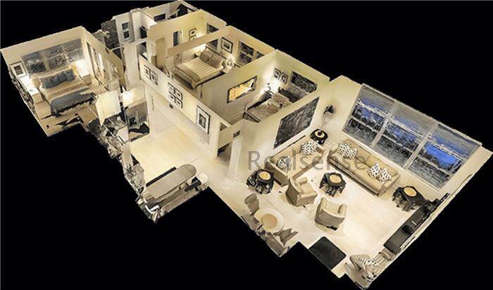 Умная съемка matterport pro2 高清三维扫描仪vr看房   pro3空间建模 3d扫描仪