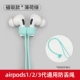 Thích hợp cho Apple AirPods Pro3 thế hệ móc tai nghe Bluetooth không dây chống mất móc tạo tác AirPods2 silicon chống rơi thể thao AirPodsPro vỏ bảo vệ vỏ miếng dán phụ kiện bịt tai - Phụ kiện MP3 / MP4