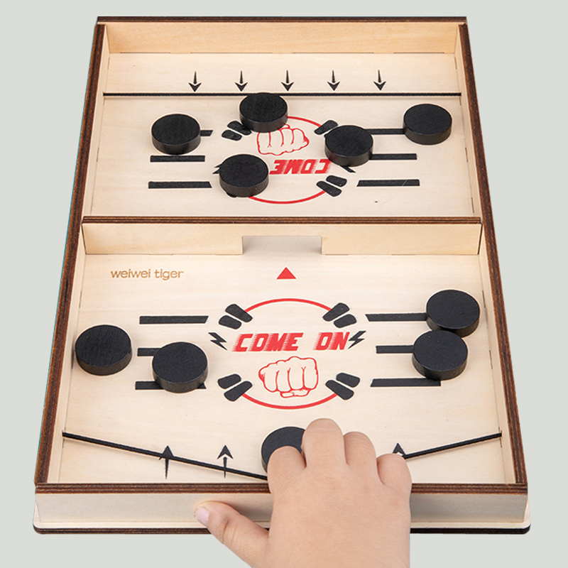 Wooden bouncing chess against archery vibrato novelty play indoor double battle parent-child game props family small game