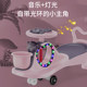 ລົດບິດຂອງເດັກນ້ອຍ universal wheel silent 1-3 years old swing anti-rollover baby sliding rocking car Niuniu car