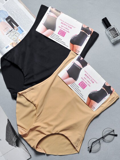 冰丝无痕产后收小肚子收腹裤超高腰束腰显瘦束缚提臀美体塑身内裤