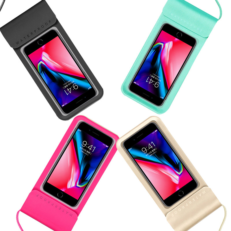 Mobile phone waterproof bag diving cover Apple 8X Huawei mate9 touch screen universal swimming waterproof mobile phone bag 6 8 inch