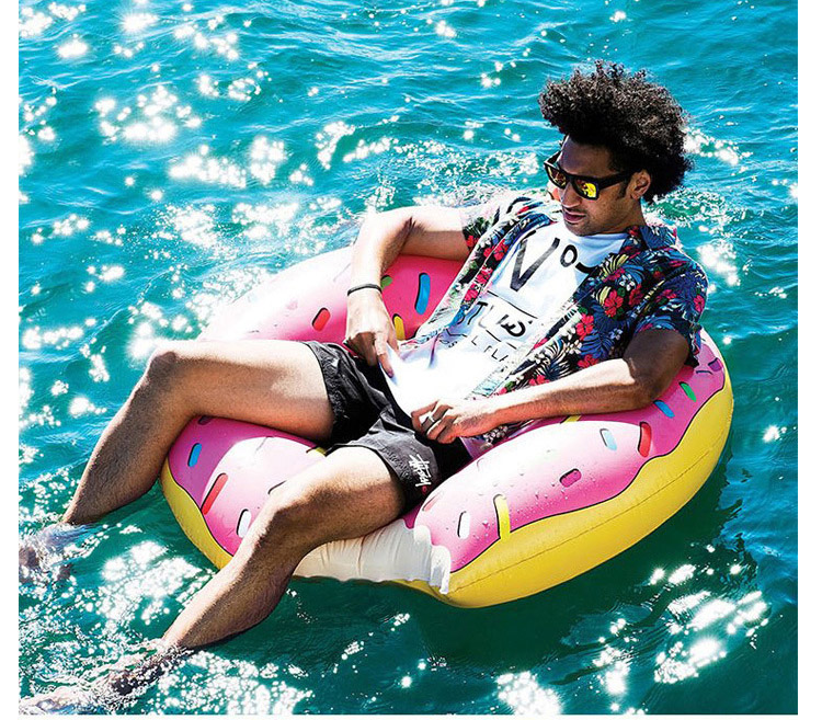 Bơi vòng bơi người lớn đồ chơi trẻ em donut vòng bơi dày bé inflatable vòng nổi phao bơi cho bé 1 tuổi
