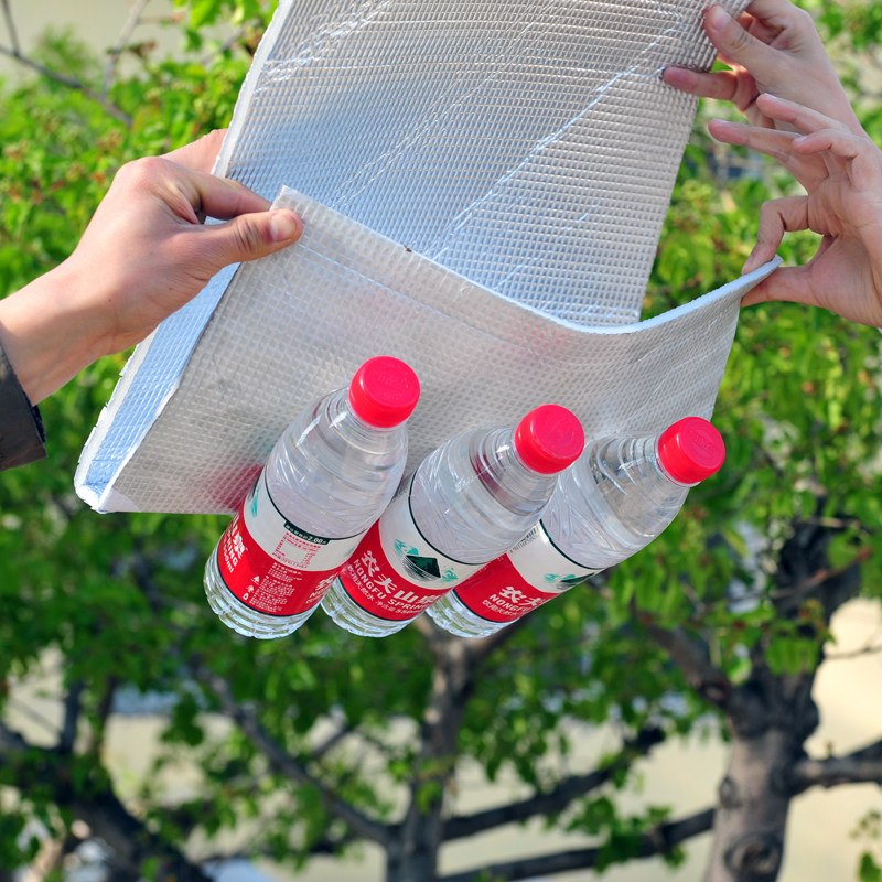 Self-adhesive aluminum film sunscreen film waterproof reflective film iron skin sunlight room reflective cotton roof insulation insulation panel