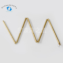 IMPA370309 Marine copper bathymetric rod 1 meter 5 sections folding bathymetric rod depth folding ruler Copper folding ruler
