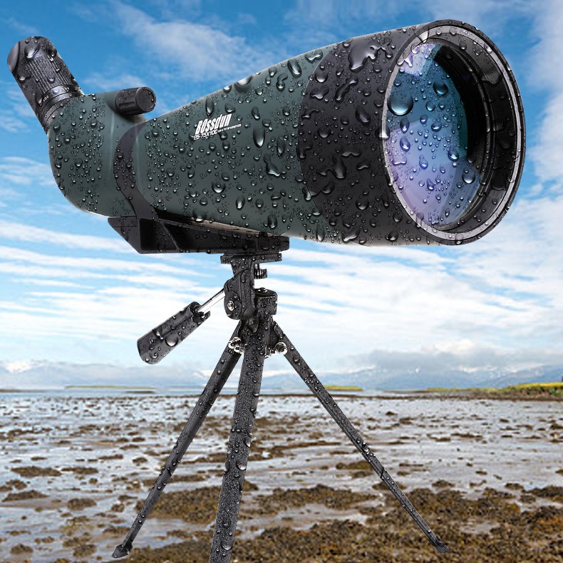 Large Aperture View Bird Mirror High HD Single-cylinder telescope 20-75X100 continuous doubling professional viewing target lens