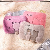 Hot Water Bag Cover Single Sell Double Meddling Unwashed Warm Hands Treasure Trog Plush Demolition Korean Version Cute Flannel Warm Baby Warm Baby