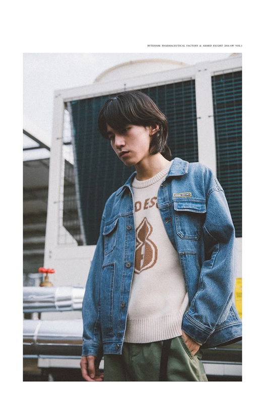 Bytehare chơi dược phẩm × bảng phi tiêu M19 mùa thu và mùa đông bầu hoa dệt kim vòng cổ lỏng lẻo những người yêu thích áo len