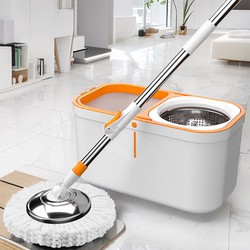 Rotary mop double-drive hand-free For Home Mop Mop Mop Mop barrel with automatic dehydration for 2023 New arrival spin-drying