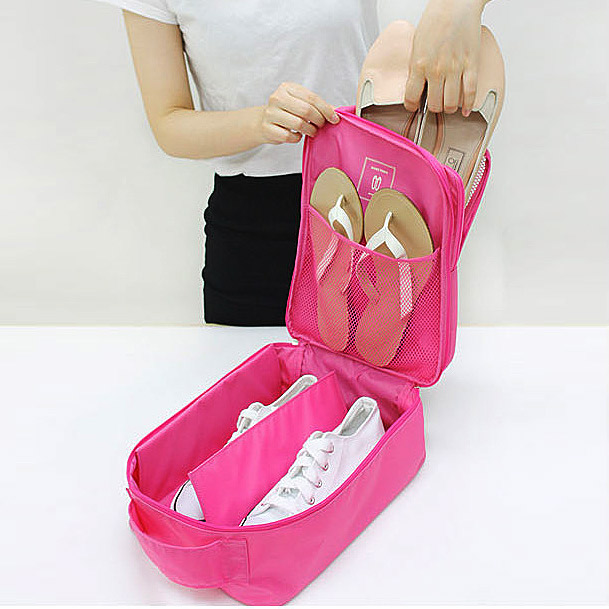 Shoes Cashier Bag Travel Shoes Bag 3 Shoes Position Waterproof Shoes Bag Triple Double Shoes Portable Wash Shoes Cashier Bag