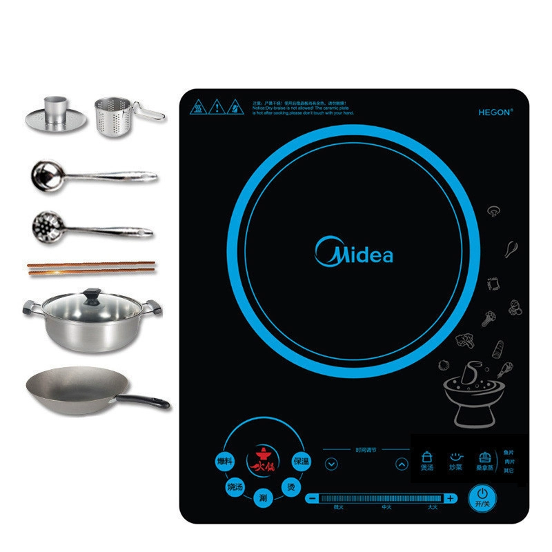 Bếp điện từ Midea / Midea C21-RH2133 Siêu mỏng Mute Bếp điện từ High Fire Cooking Home Chính hãng - Bếp cảm ứng