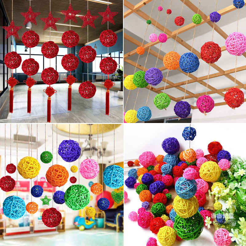 Colorful barnacle decoration Corridor classroom hanging ceiling hanging kindergarten shopping mall dress up personality creativity