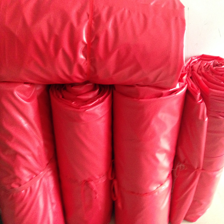 Rainproof cloth flower waterproof cloth double-sided red sunscreen cover canvas can be customized with oil cloth plastic cloth special price