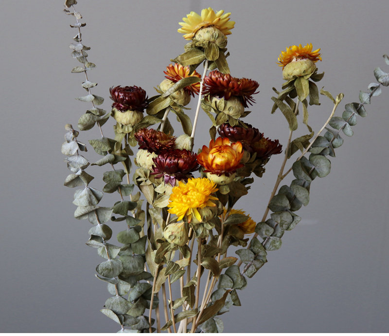 Natural Dried Flowers Series Lavender Sunflower Eucalyptus Leaf Daisy Dried Flowers DIY Immortal Bouquet with Herbs and Flowers