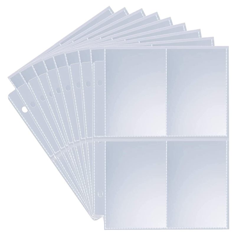 Four card inner page single double page of the new card card card card page supplemental page HD transparent