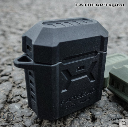 (Dunkirk) Fat Bear applies to Apple AirPodsPro23 anti-fall protective sleeve wireless Bluetooth headphones