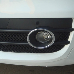 13 Audi Q3 fog lampshade Audi Q5 fog lampshade front fog lampshade bright strip frame special modified ABS Lieven body