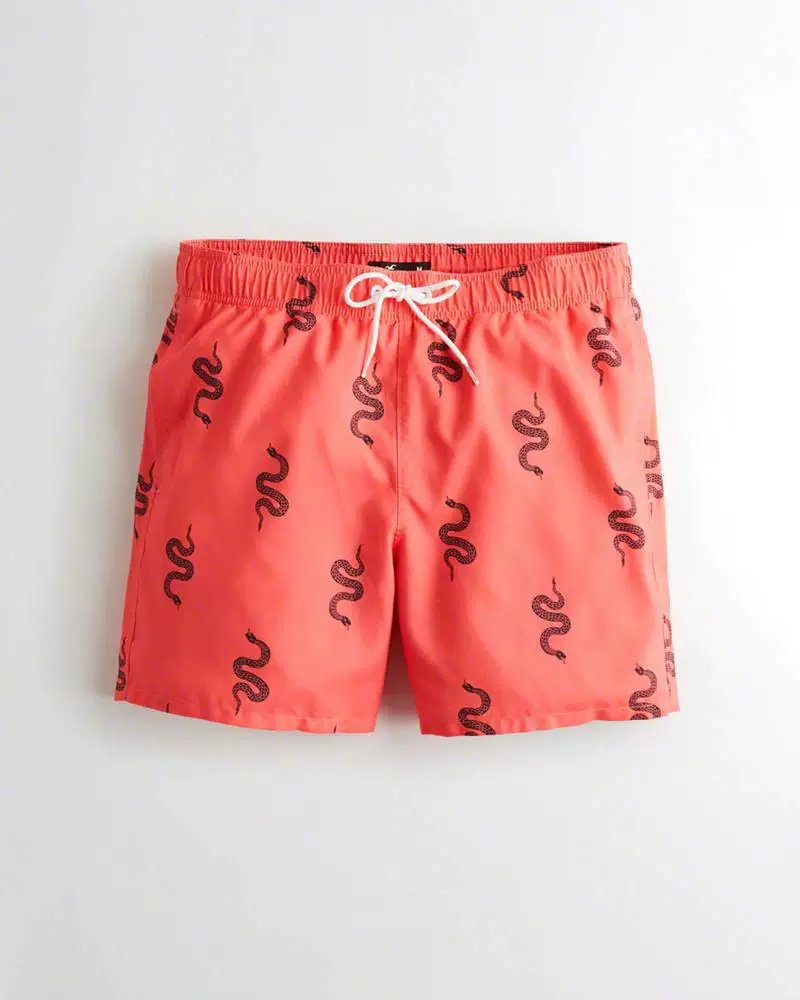Плавательные шорты Hollister Seagulls Мужские Quick-Dry Five-point Swimming Slot Летние AF Прибрежные пляжные штаны Горячее весеннее большие размеры