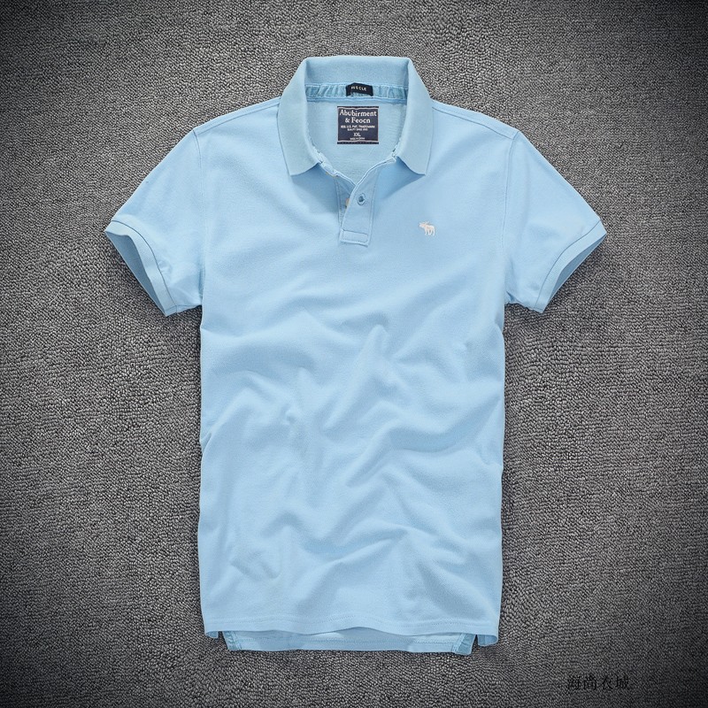 Mùa hè af hươu t-shirt kích thước lớn kinh doanh bình thường polo cedar nam cotton rắn màu mỏng ve áo ngắn tay áo cao cổ tay áo aso polo